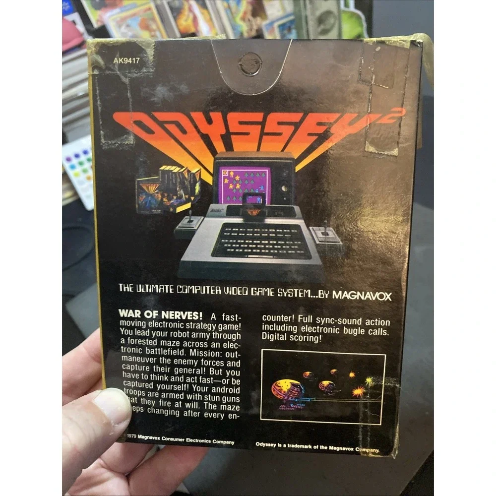 War of Nerves (Odyssey2/Videopac, 1978) No Manual